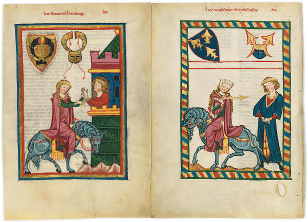 Còdex Manesse, Universitätsbibliothek Heidelberg, Cod. Pal. germ. 848