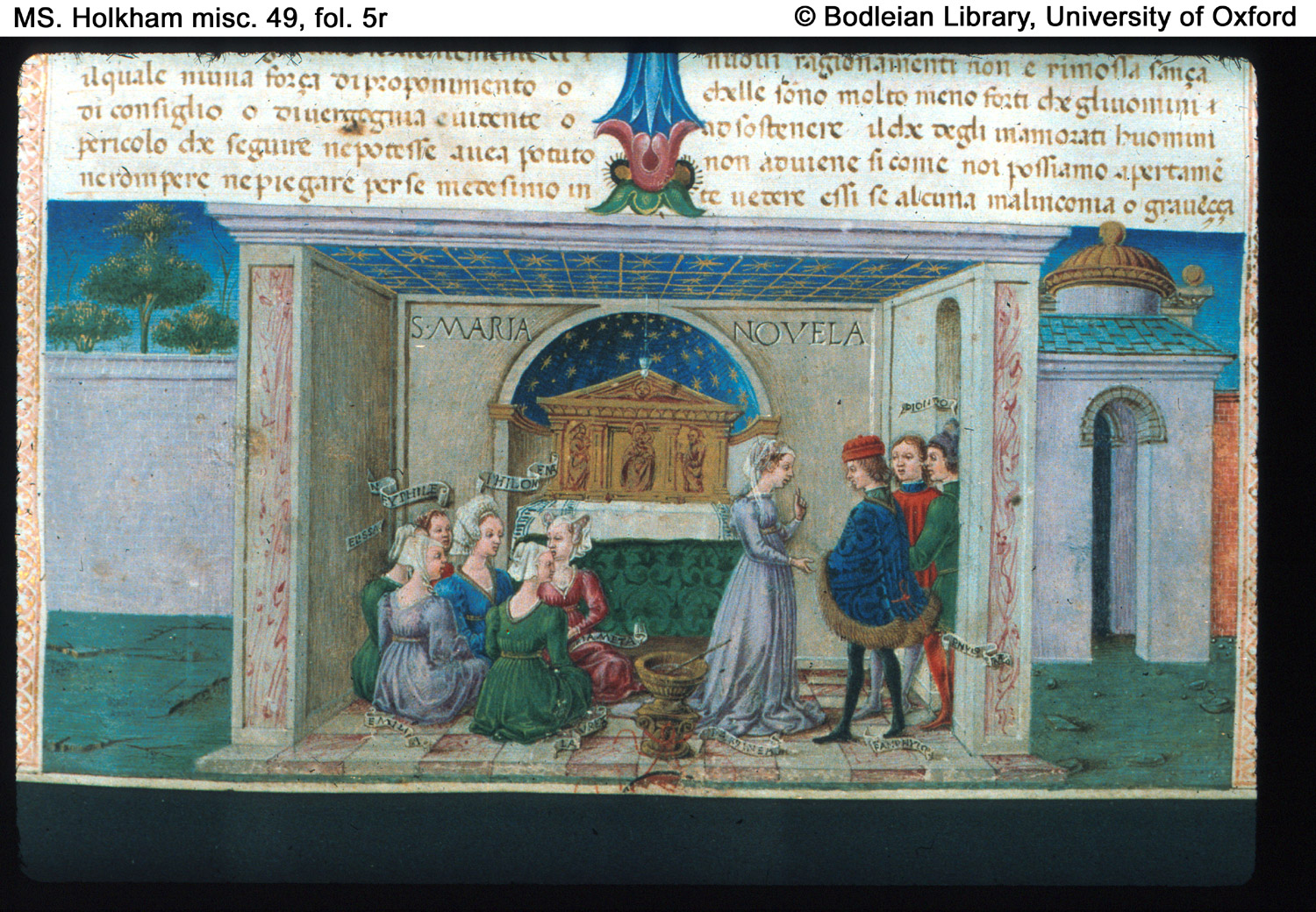 Manuscrit del Decameró il·lustrat per Taddeo Crivelli (1467)